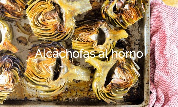Alcachofas al horno