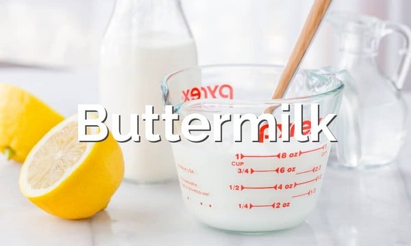 Cómo hacer buttermilk