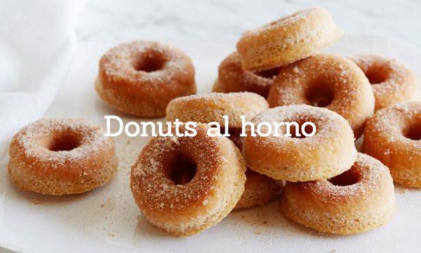 Donuts al horno