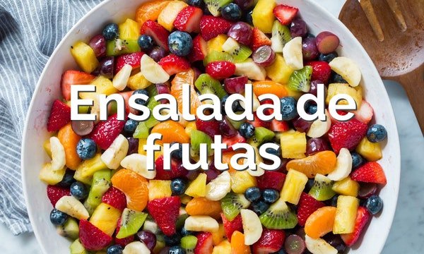 Ensalada de frutas