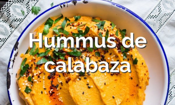 Hummus de calabaza