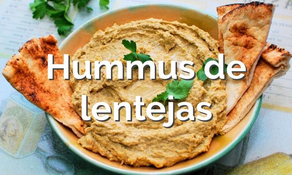 Hummus de lentejas