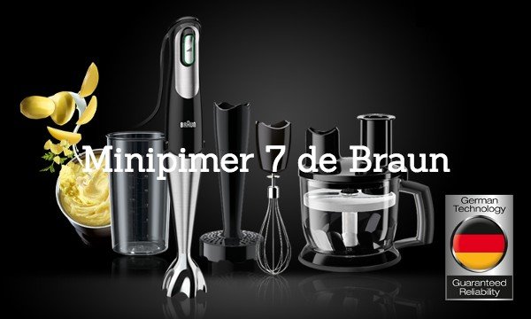La nueva Minipimer 7 de Braun