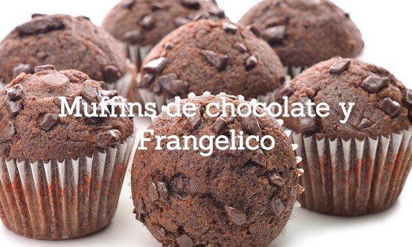 Muffins de chocolate y Frangelico