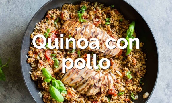 Quinoa con pollo