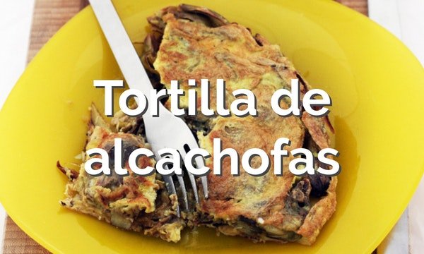 Tortilla de alcachofas
